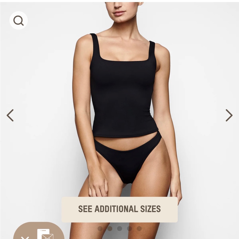 Skims shaping swim tank top